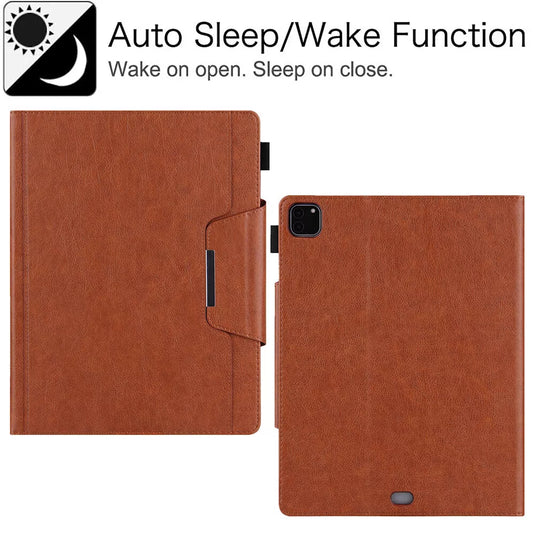 Apple iPad Mini 6/7 8.3'' 6/7th Gen (2021/2024) Business Style Folio Leather Shockproof Case