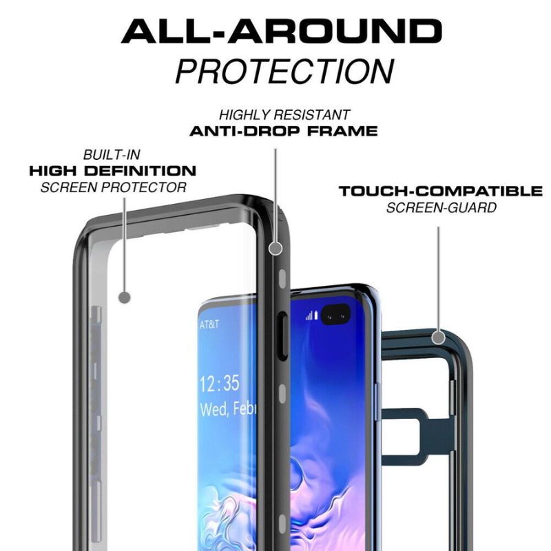 Load image into Gallery viewer, [Dot Series] Samsung Galaxy S10(SM-G973)/ S10 Plus (SM-G975) Redpepper IP68 Waterproof Heavy Duty Tough Armor Case
