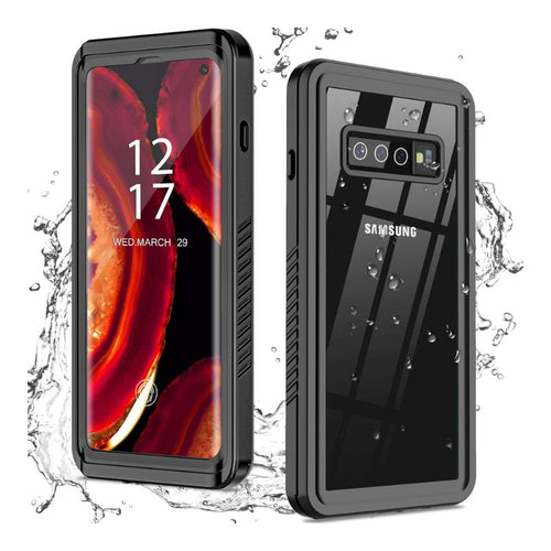 [FS Series] Samsung Galaxy S10 & S10 Plus - Redpepper Full Covered Waterproof Heavy Duty Tough Armor Case