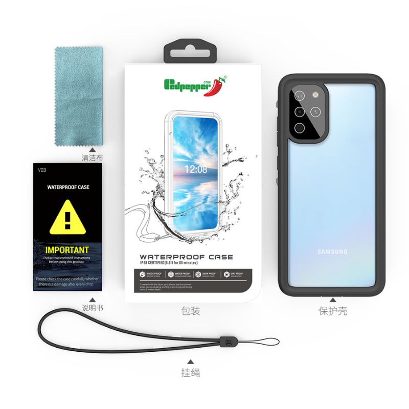 Load image into Gallery viewer, [Dot Series] Samsung Galaxy S20 (SM-G980)/S20 Plus(SM-G985)/S20 Ultra (SM-G988) Redpepper IP68 Waterproof Heavy Duty Tough Armor Case
