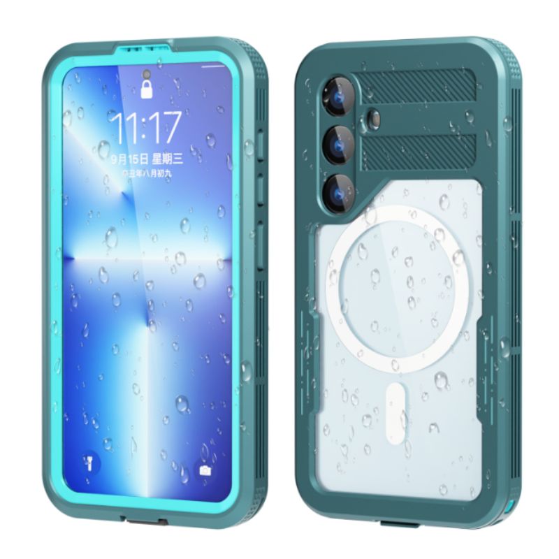 Load image into Gallery viewer, [Magsafe Compatible] [Mars Series] Samsung Galaxy S24 / Galaxy S24 Plus - Shellbox Full Covered Waterproof Heavy Duty Tough Armor Case
