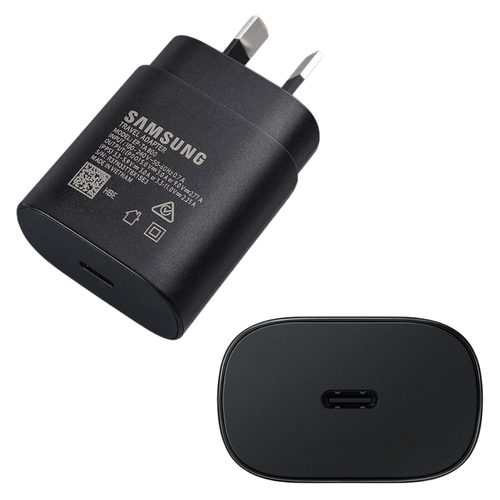 Samsung 25W Fast PD Type-C USB-C Port Wall Charger Travel Power Adapter With Cable- (AU Plug) - Polar Tech Australia