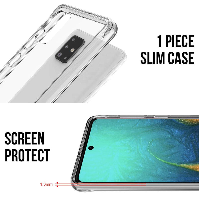 Load image into Gallery viewer, Samsung Galaxy A12 (SM-A125F) SPACE Transparent Rugged Clear Shockproof Case Cover - Polar Tech Australia
