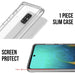Samsung Galaxy A13 4G (SM-A135F) SPACE Transparent Rugged Clear Shockproof Case Cover - Polar Tech Australia