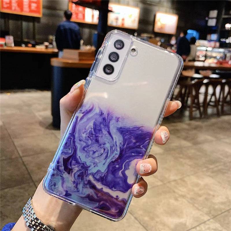 Load image into Gallery viewer, Samsung Galaxy A32 5G TPU Transparent Cloud Paint Soft Rubber Case - Polar Tech Australia
