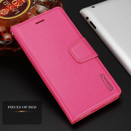 Samsung Galaxy A80/A90 Hanman Premium Quality Flip Wallet Leather Case - Polar Tech Australia