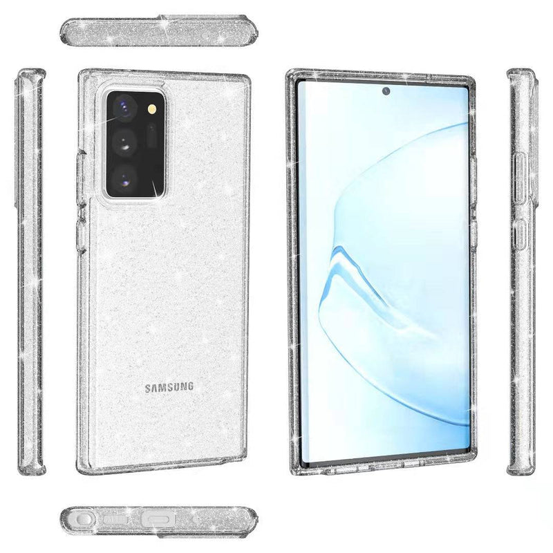 Load image into Gallery viewer, Samsung Galaxy Note 20 / Note 20 Ultra Ultimake Glitter Star Flash Clear Transparent Case - Polar Tech Australia
