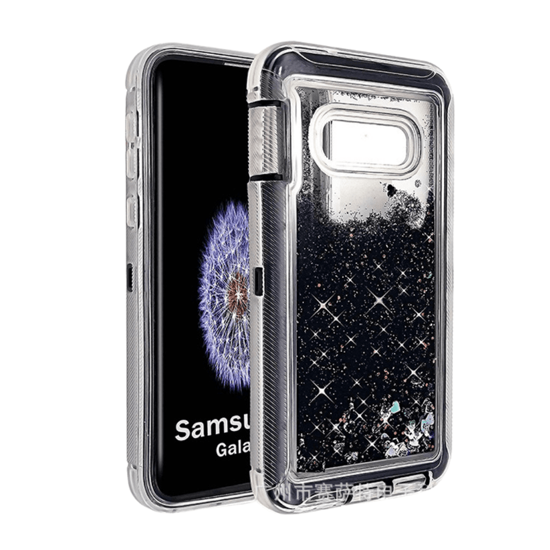 Load image into Gallery viewer, Samsung Galaxy S10/S10 Plus Glitter Clear Transparent Liquid Sand Watering Case - Polar Tech Australia
