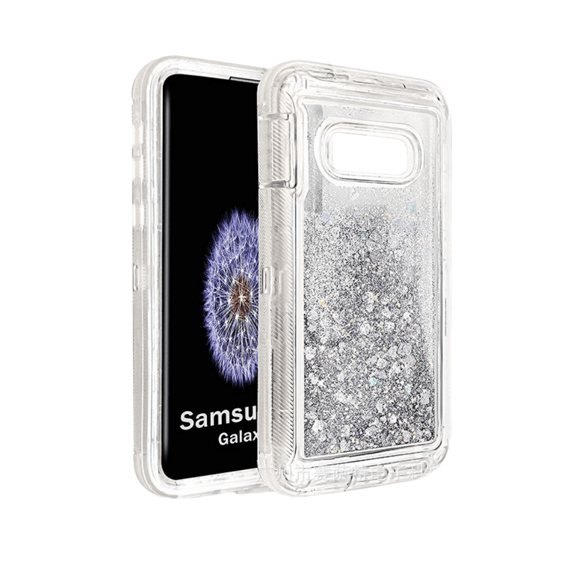 Load image into Gallery viewer, Samsung Galaxy S10/S10 Plus Glitter Clear Transparent Liquid Sand Watering Case - Polar Tech Australia
