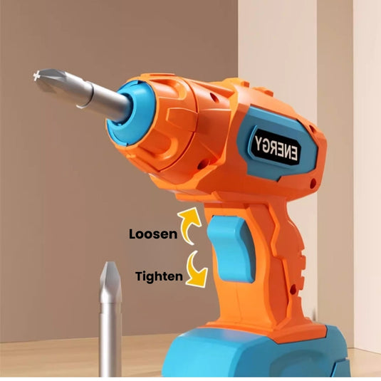 Kids DIY Assembly Construction Tool Set – Creative Building & Parent-Child Interactive Learning Toy - i-Station Mobile Phone & Electronic Device Repair and Accessories