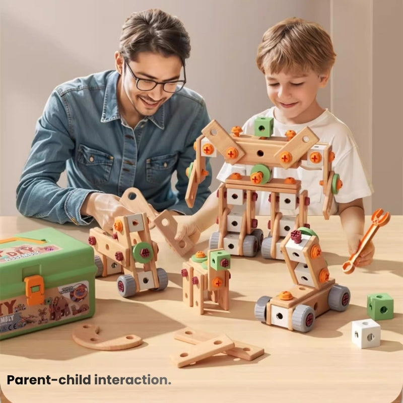 Load image into Gallery viewer, Kids DIY Assembly Construction Tool Set – Creative Building &amp; Parent-Child Interactive Learning Toy - i-Station Mobile Phone &amp; Electronic Device Repair and Accessories
