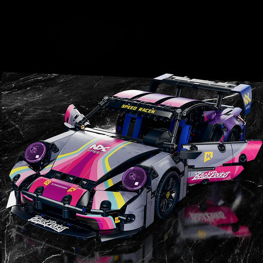 DIY Supercar Building Blocks Set for Kids Gift – Creative Assembly Toy Car Model for Christmas, Halloween and Birthday - i-Station Mobile Phone & Electronic Device Repair and Accessories