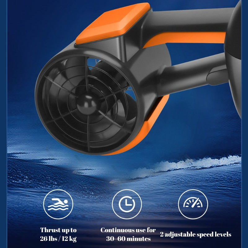 Load image into Gallery viewer, 50m Depth Underwater Scooter – 1.8m/s Speed Snorkeling &amp; Diving Seascooter - i-Station Mobile Phone &amp; Electronic Device Repair and Accessories
