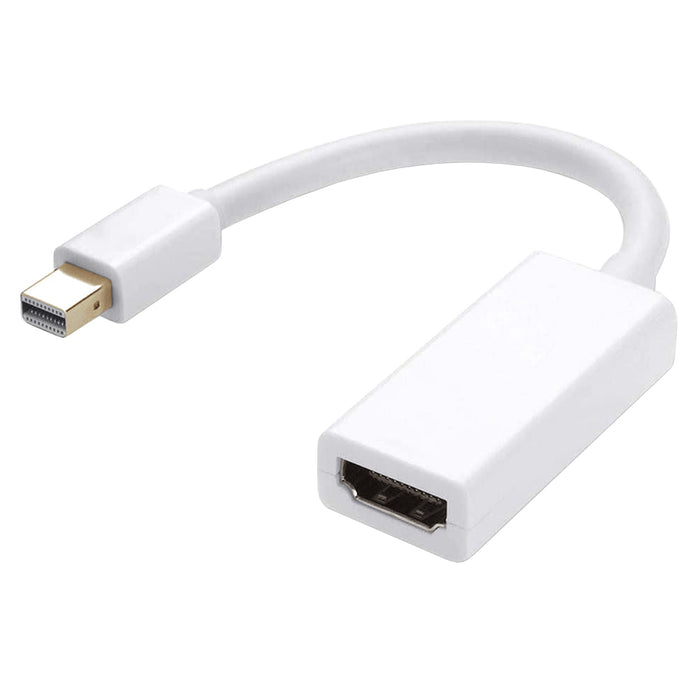 [20CM] Apple MacBook Microsoft Surface Mini DisplayPort DP (Male) to HDMI (Female) Adapter Cable Converter Cable
