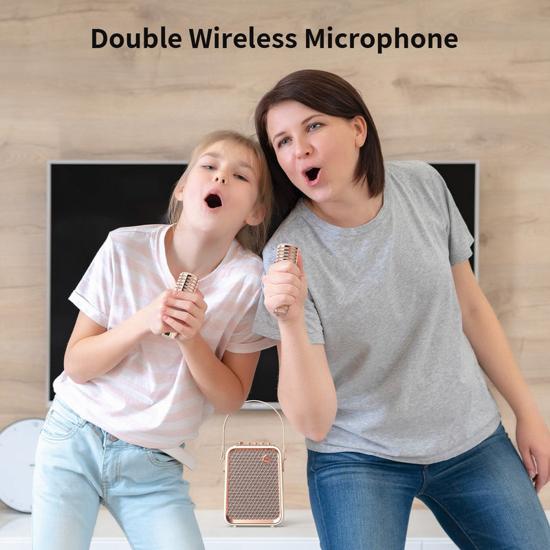 Load image into Gallery viewer, Divoom Songbird-HQ Portable Karaoke Bluetooth Speaker | Home KTV Sound Set 50W Powerful Sound, 6 Microphone Modes, Bluetooth 5.2 Connectivity, 36Wh Battery Capacity
