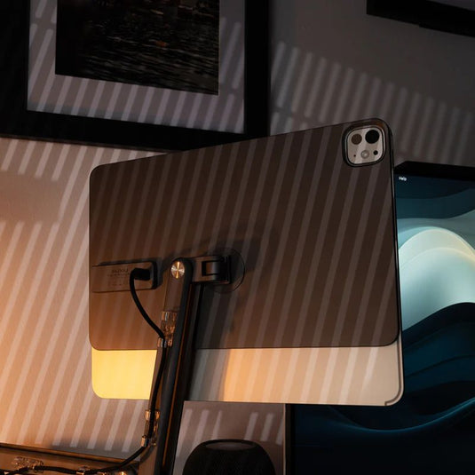 KUXIU X36 Pro MAX iPad Magnetic Charging Stand Aluminum Alloy Boom Arm Adjustable Tablet Stand - EdgeFollow