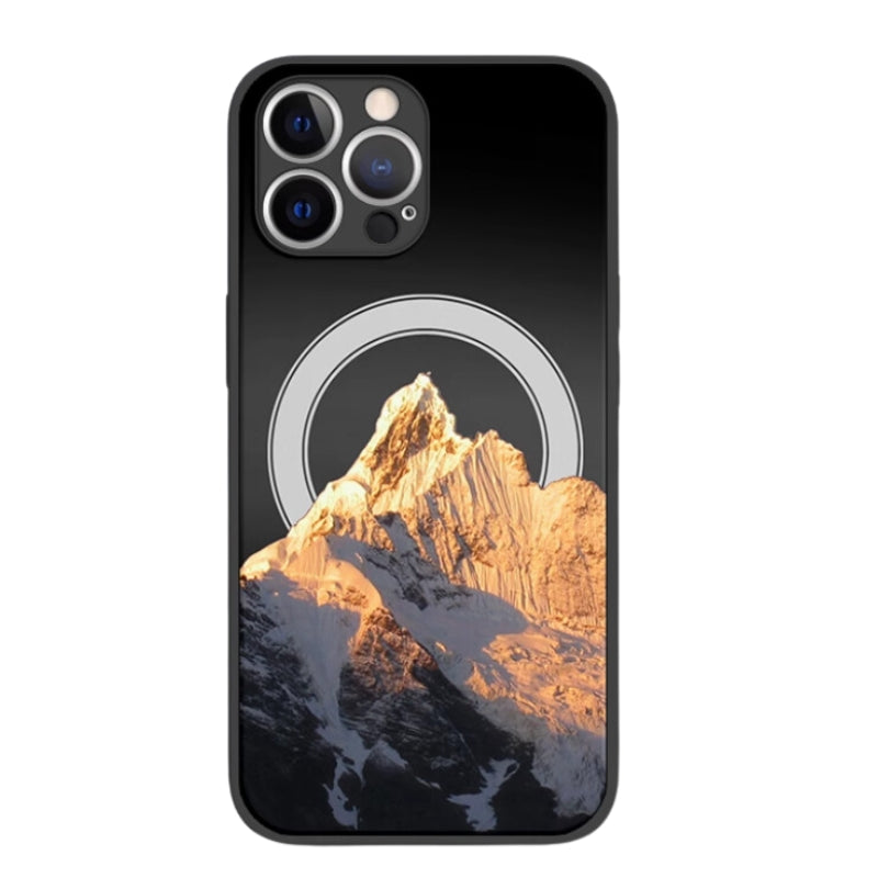 [Magsafe Compatible] Apple iPhone 11/Pro/Max TPU Skin Feel Shockproof Moutain Case - i-Station Mobile Phone & Electronic Device Repair and Accessories