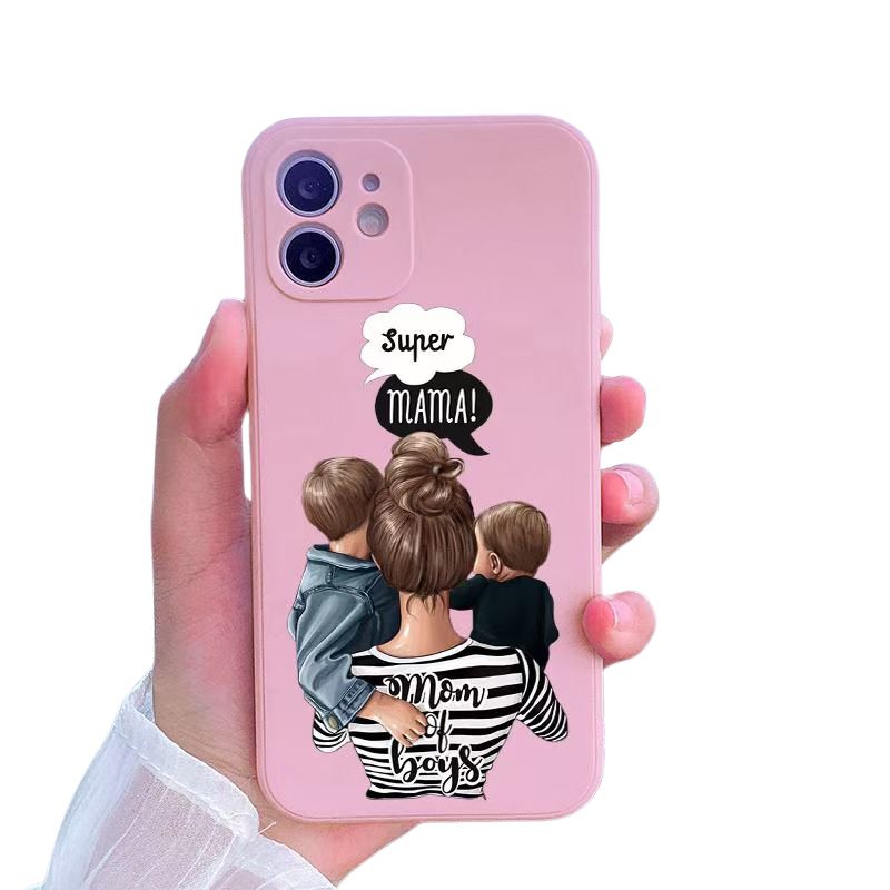 Load image into Gallery viewer, [Family Series] iPhone 15 Series Dad Mom Pricess &amp; Prince Soft TPU Case
