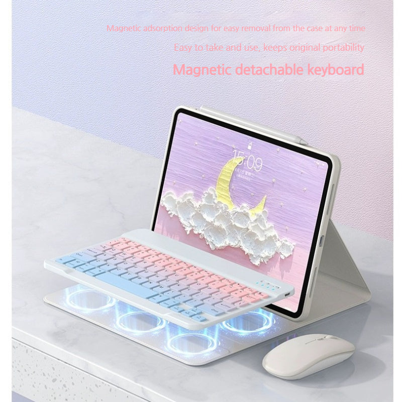 Load image into Gallery viewer, [Detachable][With Backlight] Lenovo Idea Tab Pro 12.7&quot; 2025 (TB373FU/TB375FC) Gradient Wireless Bluetooth Keyboard Case with Trackpad
