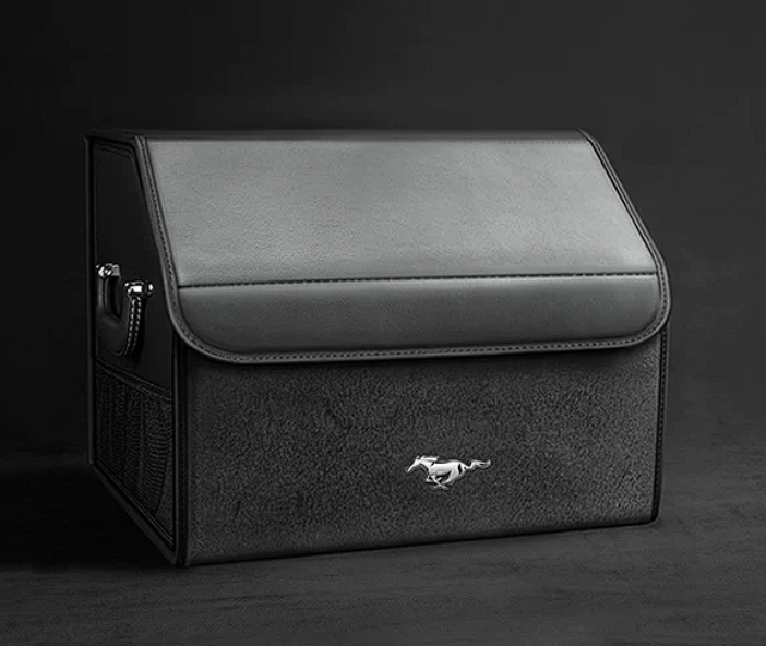 Load image into Gallery viewer, Ford Mustang &amp; Mustang Mach-E Trunk Storage Box – Foldable Car Cargo Organizer
