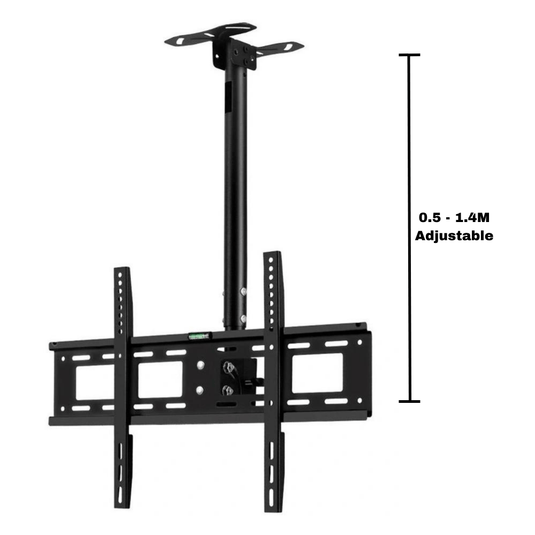 Universal Adjustable Monitor TV Ceiling Mount Bracket Hanger (26"- 60") - Polar Tech Australia