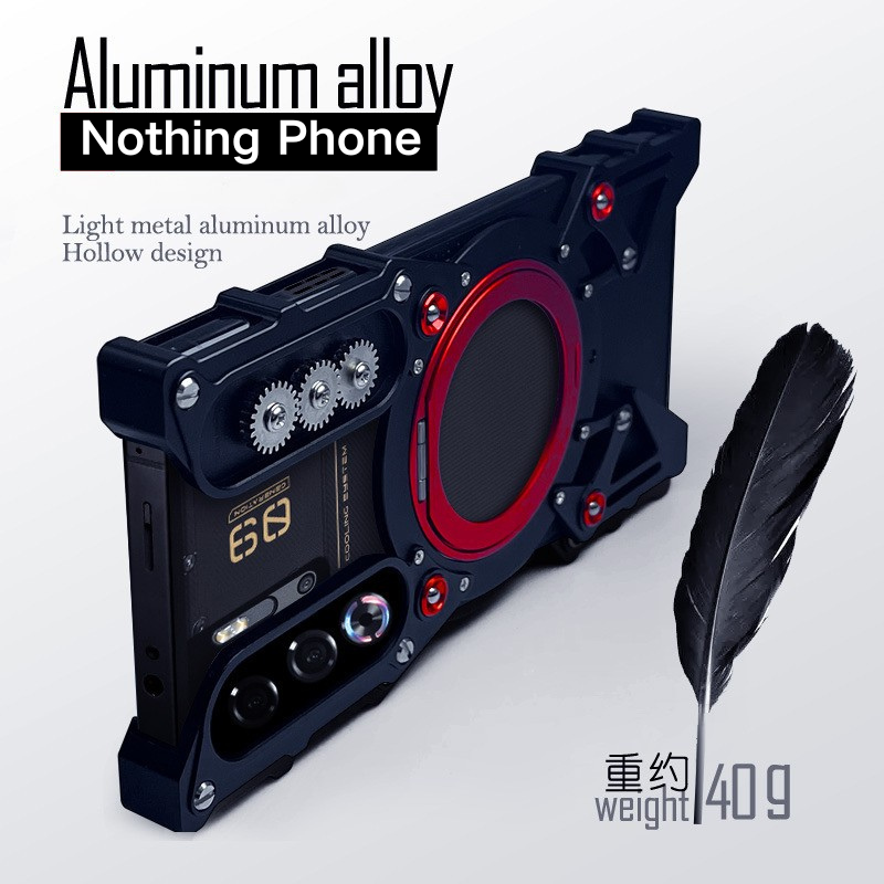 Load image into Gallery viewer, [With 360° Rotating Stand] Nothing Phone (3) - Aluminum Alloy Metal Frame Shockproof Case - i-Station Mobile Phone &amp; Electronic Device Repair and Accessories
