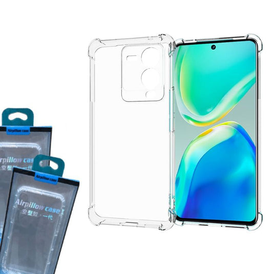 Vivo S15 Pro / V25 Pro AirPillow Cushion Clear Transparent Back Cover Case