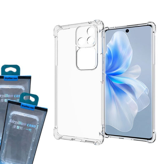 Vivo S18 Pro / V30 / V30 Pro AirPillow Cushion Clear Transparent Back Cover Case