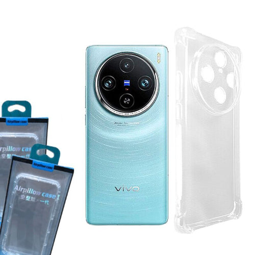 Vivo X100 Pro / X100s Pro AirPillow Cushion Clear Transparent Back Cover Case