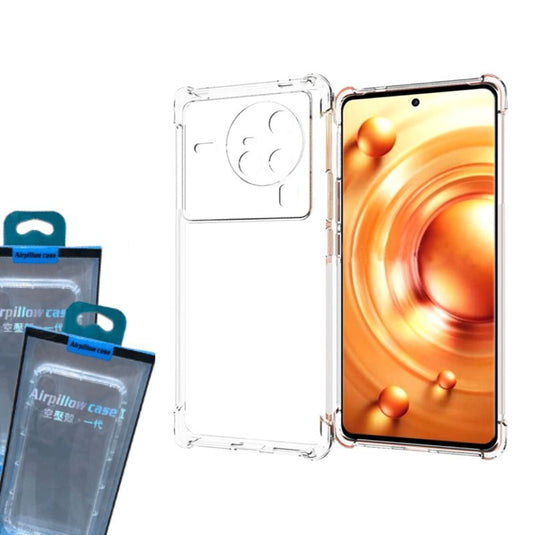 Vivo X80 Pro 5G AirPillow Cushion Clear Transparent Back Cover Case