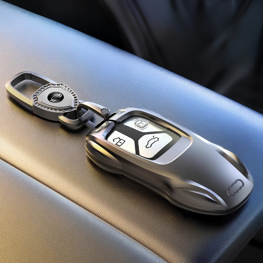 Audi Zinc Alloy Silicone Car Key Fob Case Cover For A3 For A4, A5, Q3, Q7, Audi TT - i-Station Mobile Phone & Electronic Device Repair and Accessories