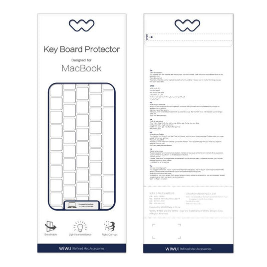 WiWU Macbook TPU Keyboard Protector Film - Polar Tech Australia