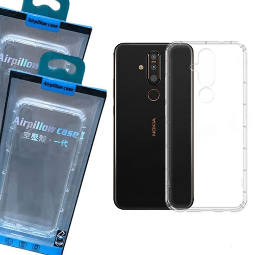 Nokia X71 Transparent Airpillow Air Cushion Shock proof Case