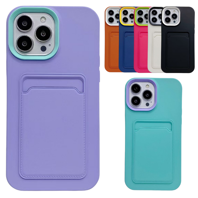 Load image into Gallery viewer, [Built-in Card Pack] Apple iPhone 11/Pro/Pro Max Two-tone Shockproof protective Essentials Series Case
