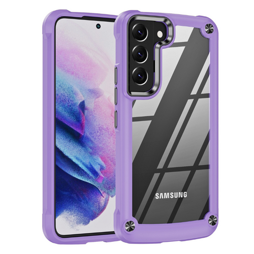 [Magsafe Compatible] Samsung Galaxy S25/Plus/Ultra - Transparent Drop Proof Heavy Duty Series Case