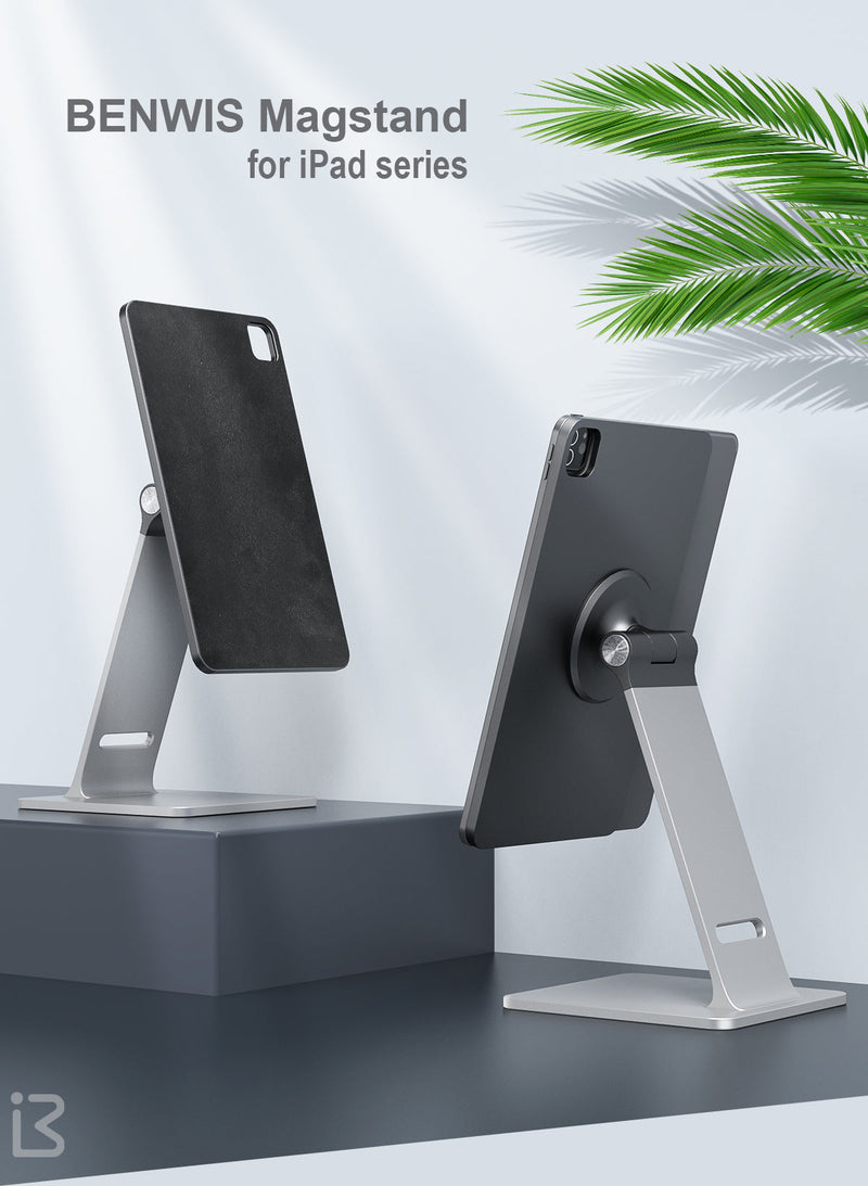 Load image into Gallery viewer, Benwis Apple iPad Series Magnetic Suspension Magstand Desktop Stand POS Case Holder - Polar Tech Australia
