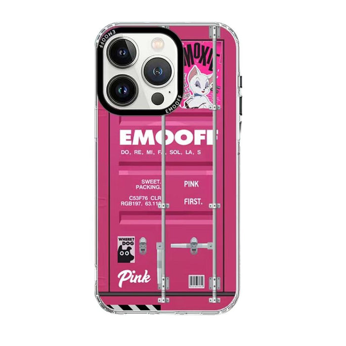 [Magsafe Compatible] Apple iPhone 15/Pro/Max Emo Off Container Series Creative Trend Case - Polar Tech Australia