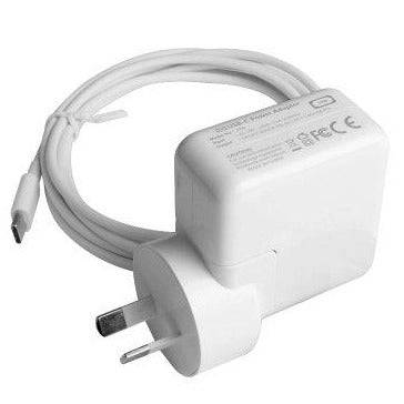 61W USB-C Charger Power Adapter for Apple MacBook (20.3V/3A-61W) - Polar Tech Australia