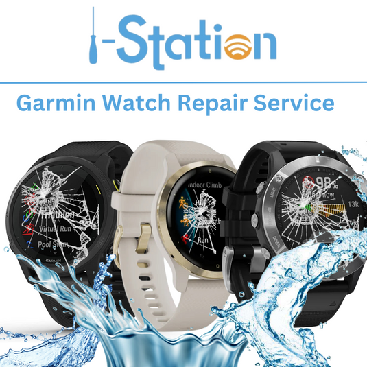 Garmin Watch Fenix 6S Pro Sapphire Edition 42MM Repair Service i Station Mobile Phone Electronic Device Repair and Accessories