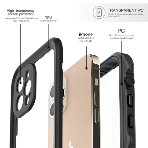 Apple iPhone 11/Pro/Max Redpepper Full Covered Waterproof Heavy Duty Tough Armor Case - Polar Tech Australia