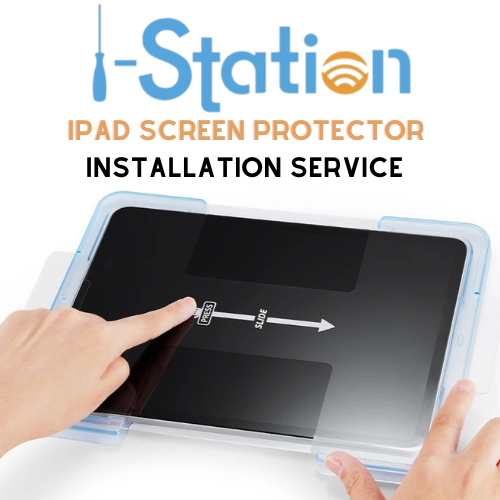 [Supply & Install] Apple iPad 9H Tempered Glass Screen Protector Installation Service - i-Station