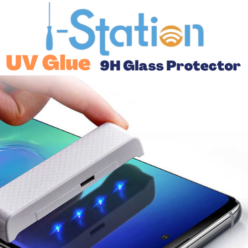 [Supply & Install] Samsung Galaxy "S" Series Device 9H Tempered Glass Screen Protector Installation Service - i-Station