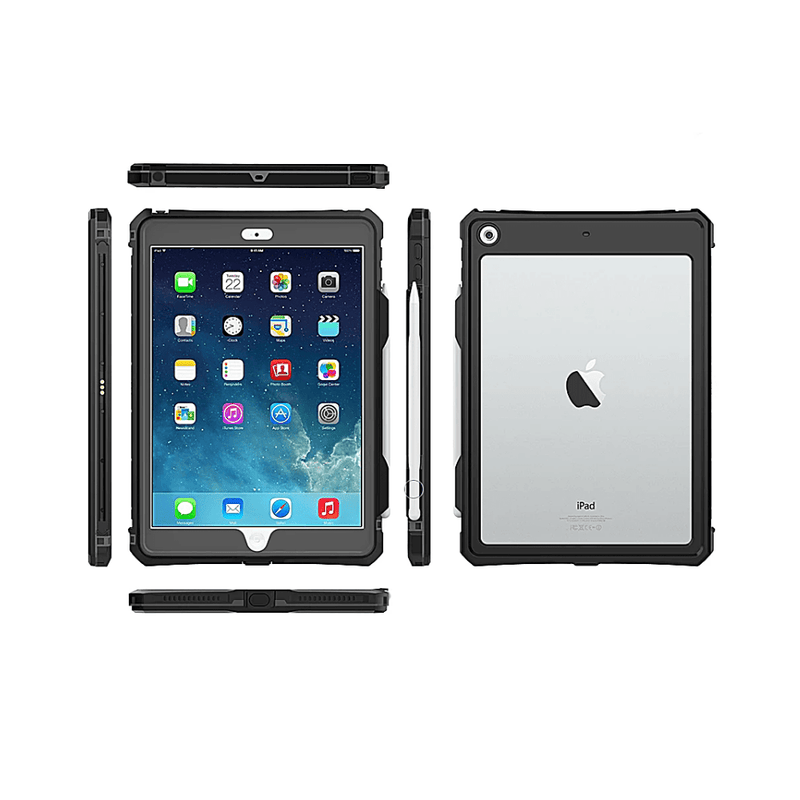 Load image into Gallery viewer, Apple iPad 5th 2017 &amp; 6th 2018 9.7&quot; Shellbox Waterproof Heavy Duty Lifeproof Style Case - Polar Tech Australia
