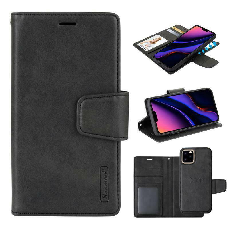 Load image into Gallery viewer, Apple iPhone 13/Mini/Pro/Max Hanman 2 in 1 Magnetic Detachable Flip Wallet Leather Case - Polar Tech Australia
