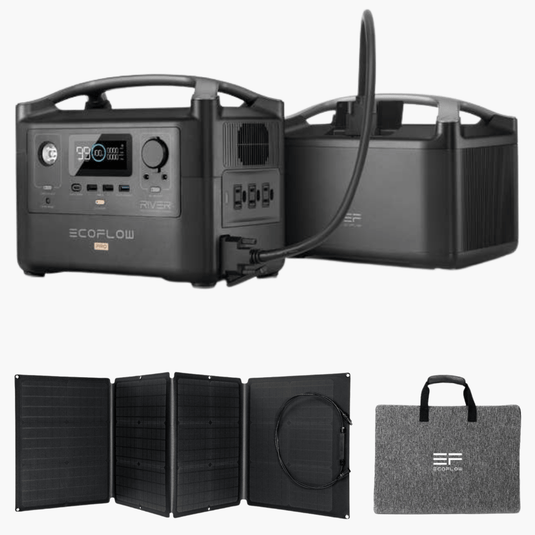 [AU Version][Solar Panel Expandable] EcoFlow River Pro 600W 720Wh/200000mAh Portable Power Station - Polar Tech Australia