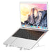 [BH70] BOROFONE Universal Foldable Adjustable Desktop MacBook/Laptop Holder - Polar Tech Australia