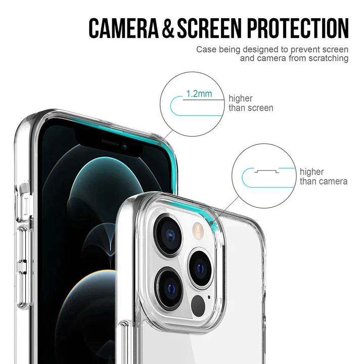 Load image into Gallery viewer, Apple iPhone 11/Pro/Max SPACE Transparent Rugged Clear Shockproof Case Cover - Polar Tech Australia
