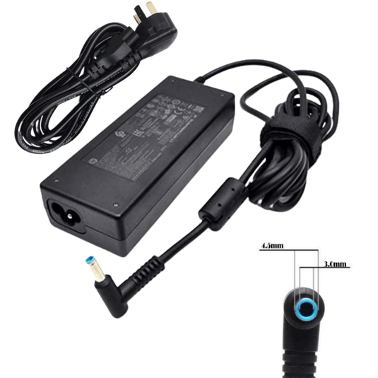 HP Pavilion/Spectre Laptop AC Power Supply Adapter Charger (19.5V-4.62A / 90W) - 4.5x3.0mm - Polar Tech Australia