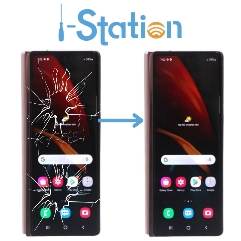 Load image into Gallery viewer, Samsung Galaxy Z Fold 1 (SM-F900F) Repair Service - i-Station
