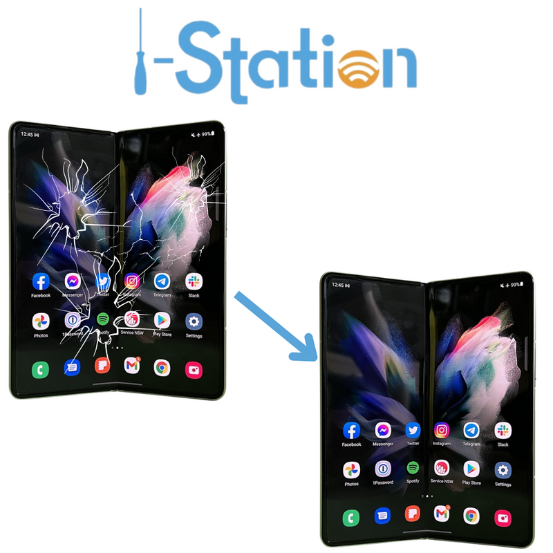 Load image into Gallery viewer, Samsung Galaxy Z Fold 1 (SM-F900F) Repair Service - i-Station
